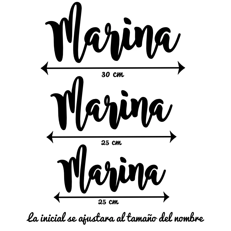 Letras de Madera