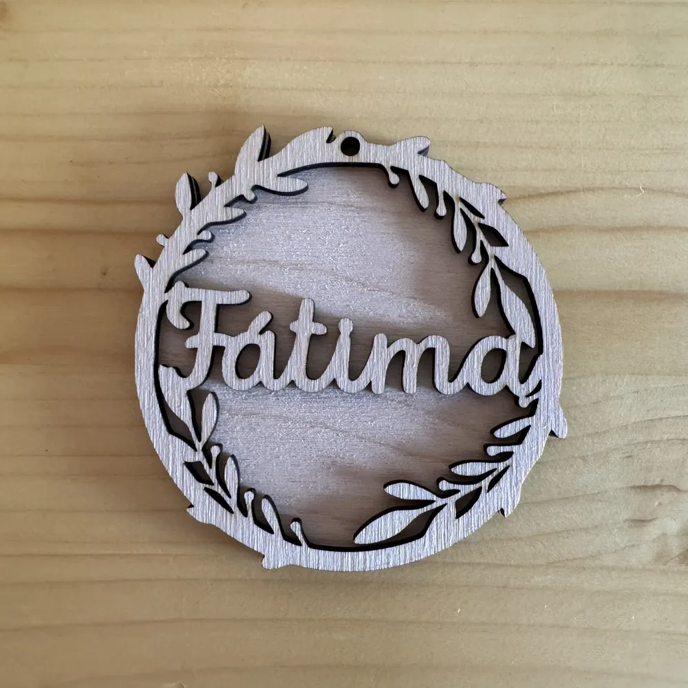 Bola de navidad personalizada a color